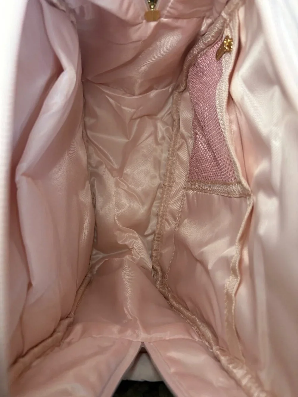 LOVEVOOK Pink Backpack Gold Hardware Side Pockets, Interior Storage / NWT